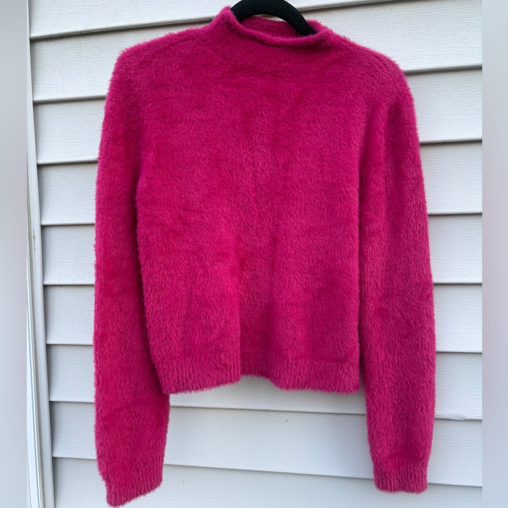 Universal Thread Fuchsia Mock Turtleneck Sweater